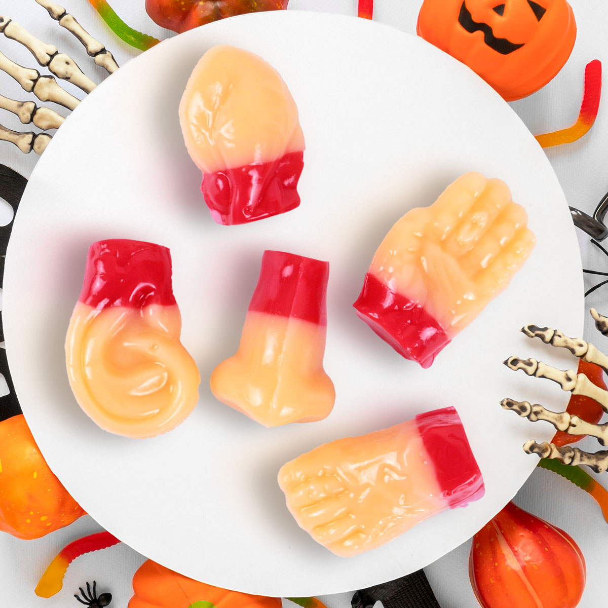 Gomitas de Figuras Body Parts, 96g