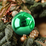 Esfera Navideña Jumbo color Verde Brillante