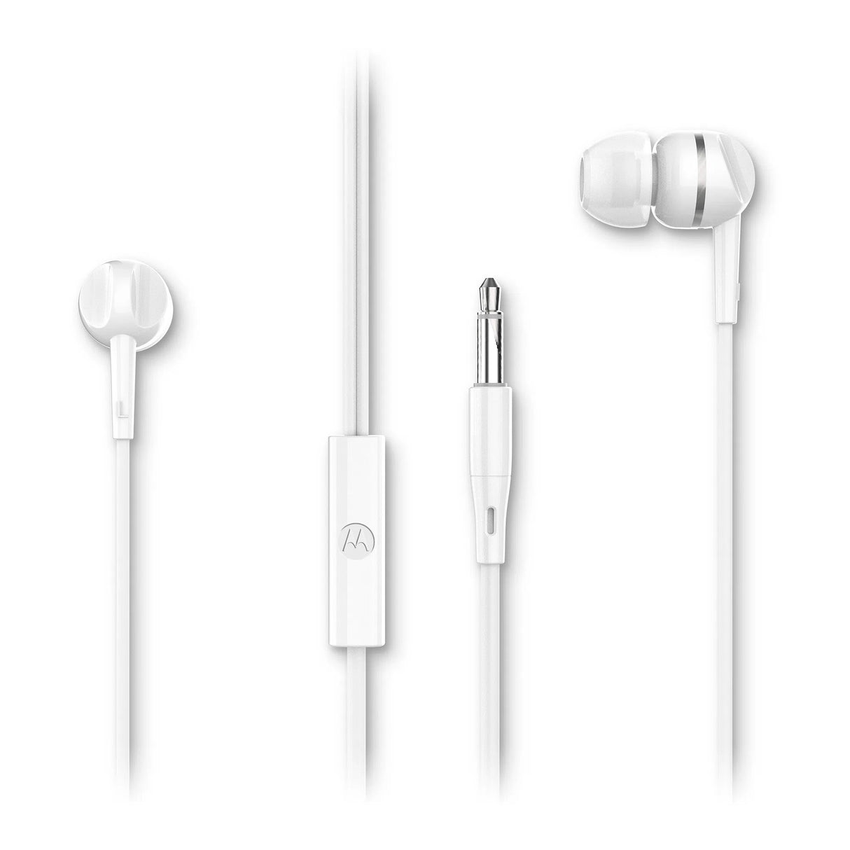 Audífonos Motorola Earbuds 105, Color Blanco