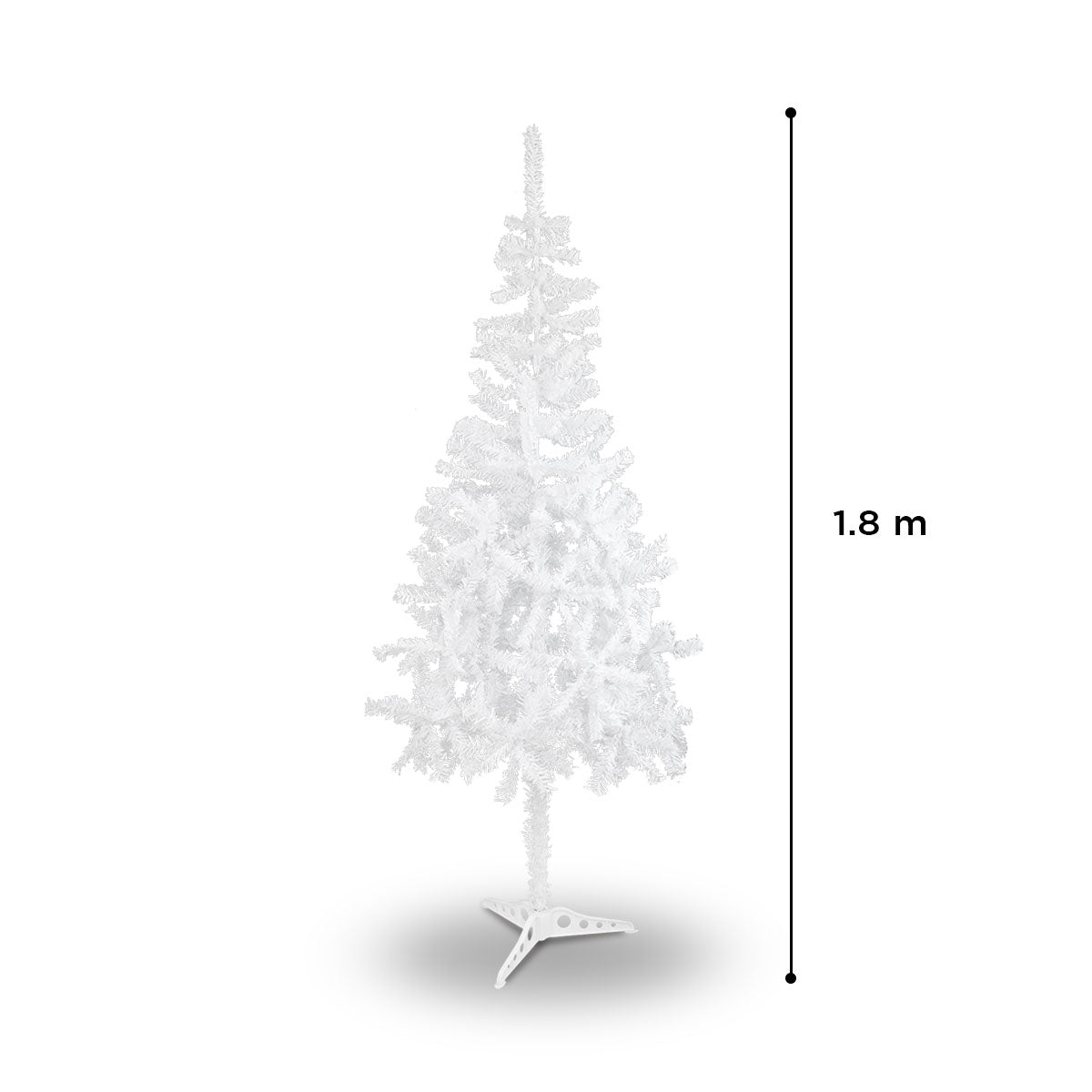 Árbol Navideño color Blanco, 1.8m