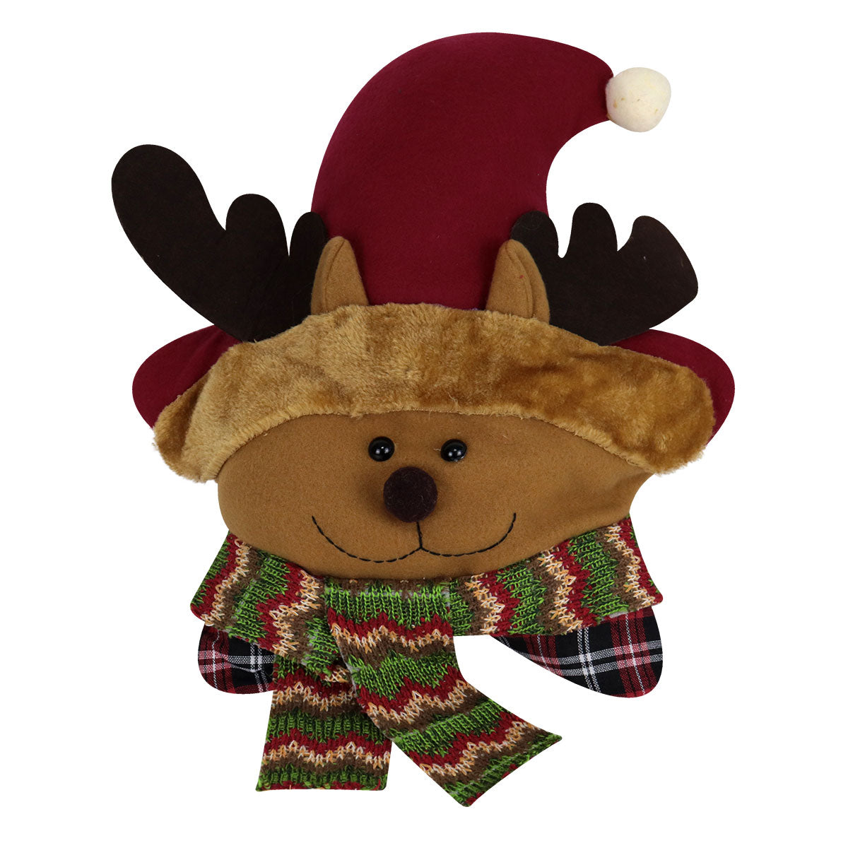 Cojín Navideño de Reno