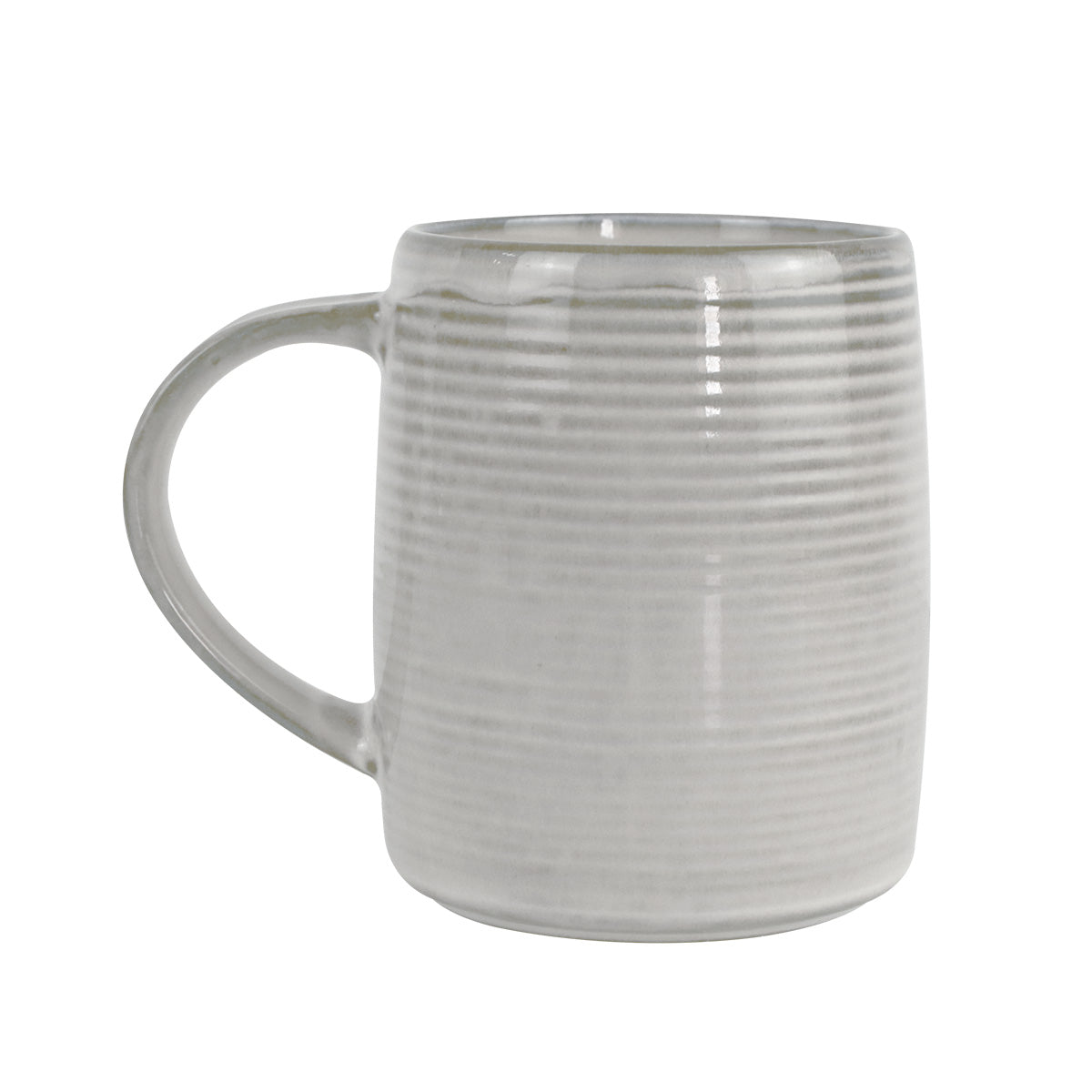 Taza de Cerámica Color Gris 450 ml