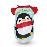 Playera de Pingüino Navideño para Perro