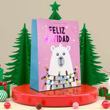 Bolsa de Regalo Oso Polar para Navidad