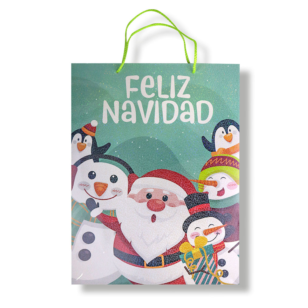 Bolsa de Regalo Navideña, 42 x 31 cm.