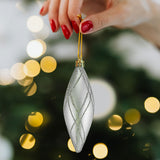 Esferas Navideñas Color Plateado, 2 piezas.