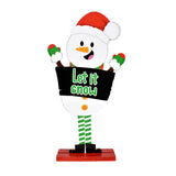 Muñeco de Nieve Decoración de Navidad MDF