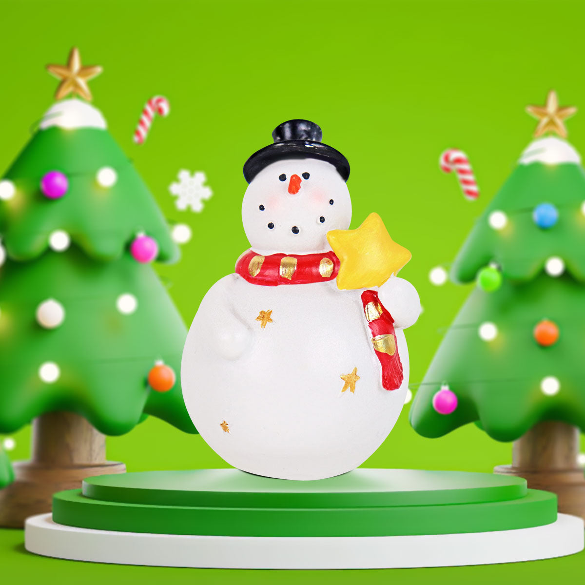 Muñeco de Nieve para Decoración