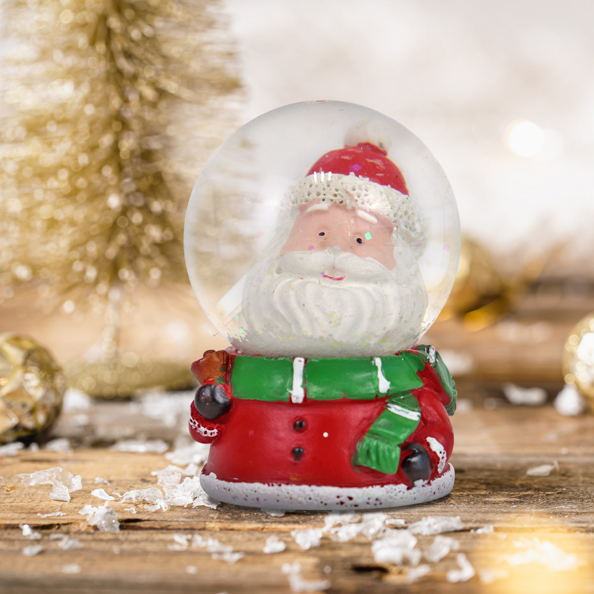 Esfera Navideña de Santa Claus