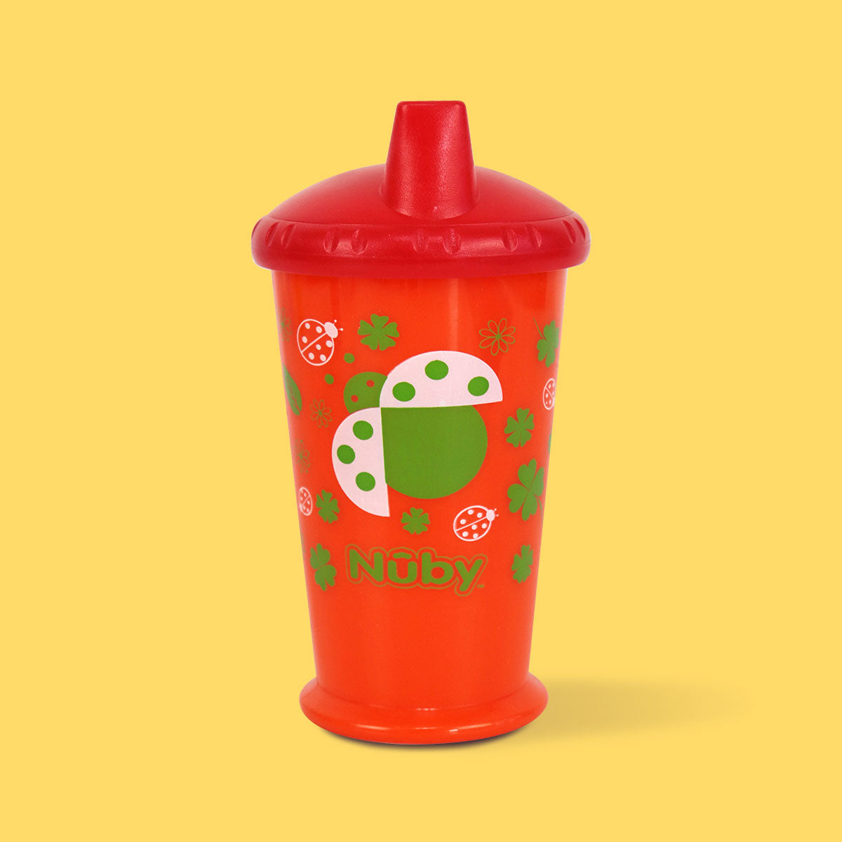 Vaso Nuby Termocromático para Bebés Color Naranja