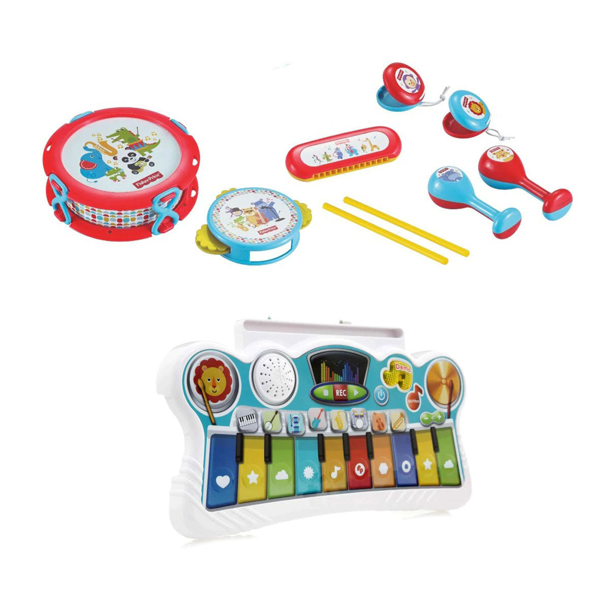 Fisher Price® Juego de instrumentos Musicales 9 pzas.