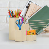 Lapicera Organizador de Escritorio color Hueso
