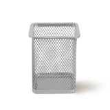 Organizador Malla de Escritorio color Plata