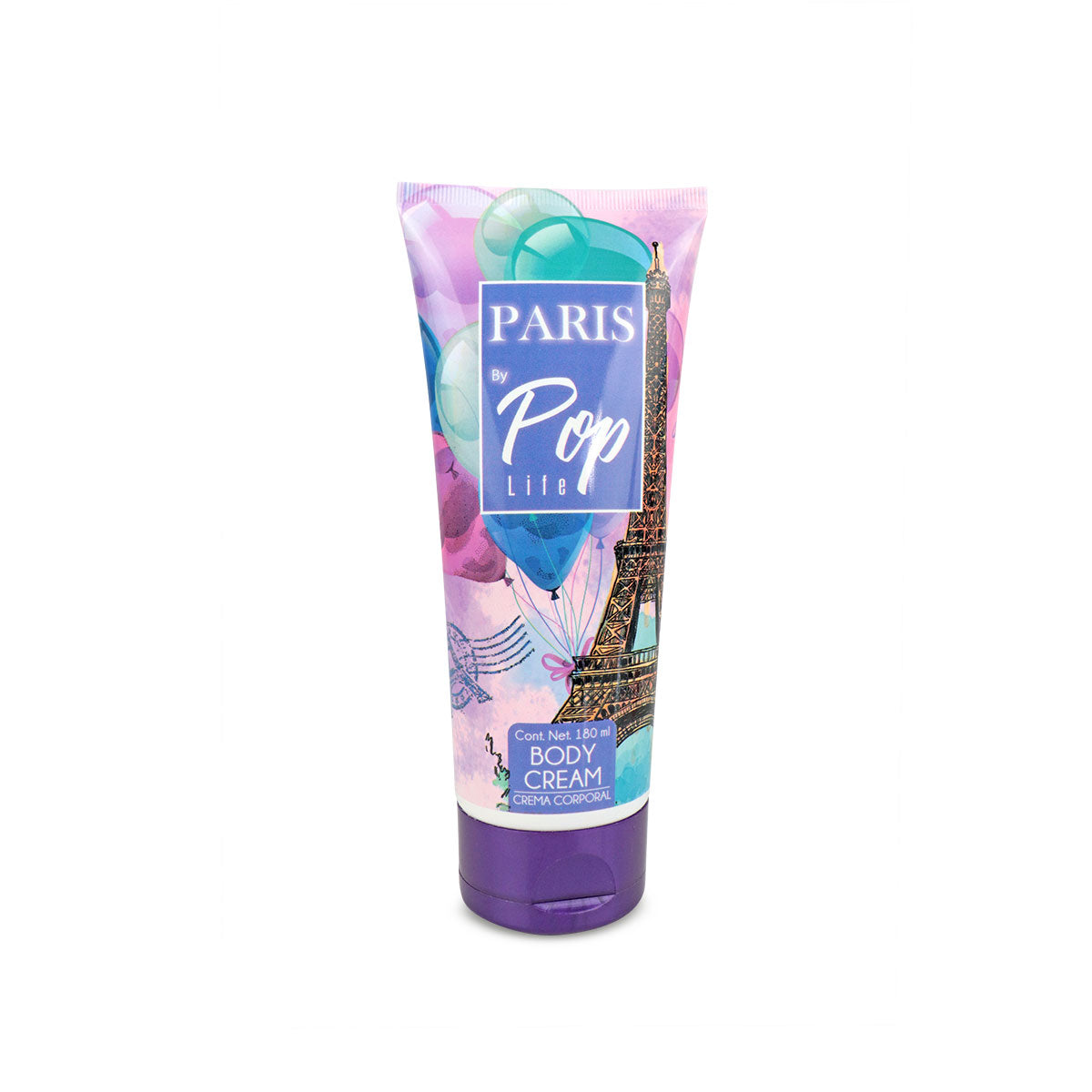 Crema Corporal Paris Pop Life, 180ml