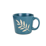 Taza de Cerámica Decorada Azul 774 ml