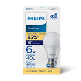 Foco PHILIPS LED EcoHome 6W