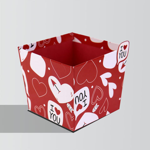 Caja de Regalo Love Color Rojo