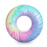 Flotador inflable de dona color Tie Dye