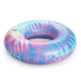 Flotador inflable de dona color Tie Dye