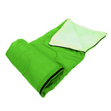 Bolsa Para Dormir Sleeping Bag Para Adultos Tafeta Color Verde 180 Cm