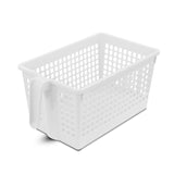 Canasta Multiusos de Plástico color Transparente 27x17x10cm