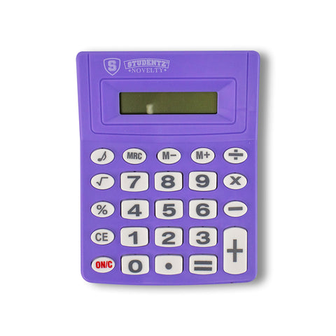 Calculadora de escritorio Studenz color Morado