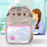 Mochila Pusheen con Diseño de Gato Color Gris