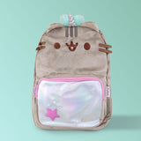 Mochila Pusheen con Diseño de Gato Color Gris