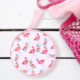Organizador de Cables Flamingo color Blanco con Rosa, Día de las Madres