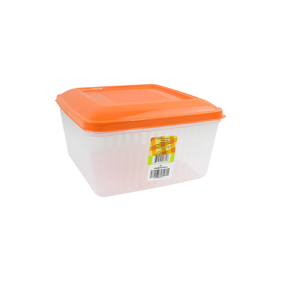 Contenedor Designer color Naranja 3.5L