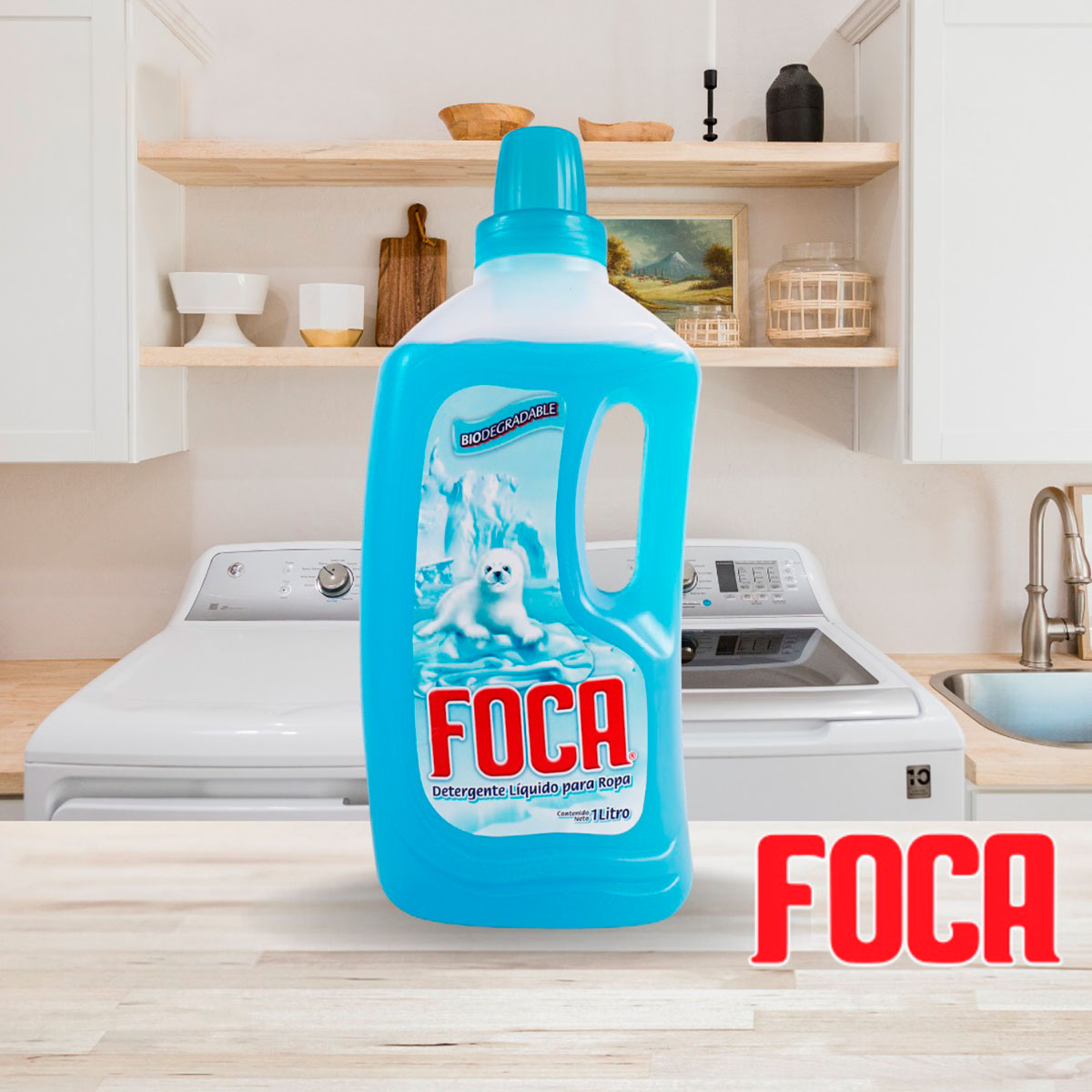 Detergente Foca 1L