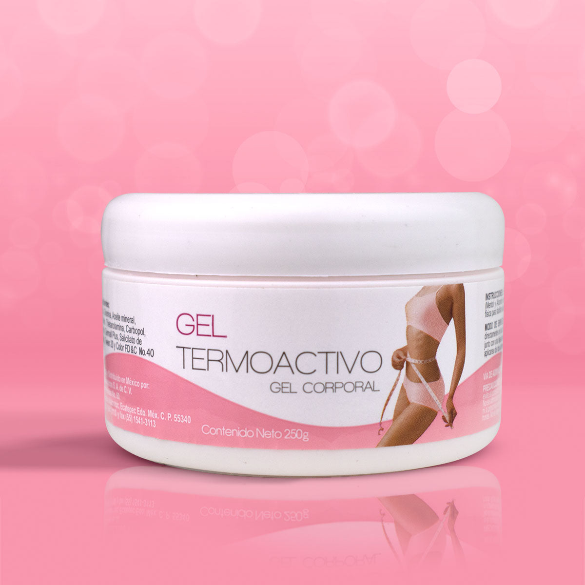 Gel Termoactivo Reductivo Corporal 250g