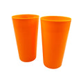 Set de 2 Vasos Maravilla 1L color Naranja