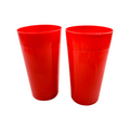 Set de 2 Vasos Maravilla 1L color Rojo