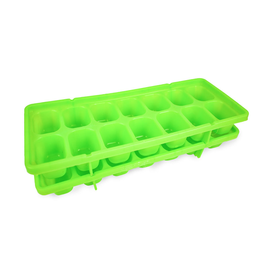 Molde de Plástico para Hielo Verde