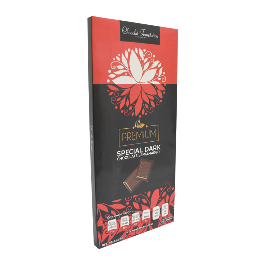 CHOCOLAT TEMPTATION SEMIAMARGO 85 G (4785859166257)