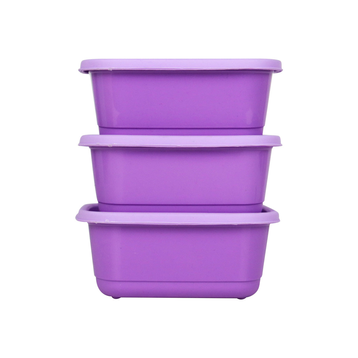 Juego de 3 Herméticos color Lila 750ml