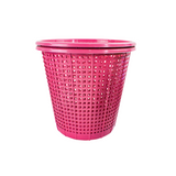 Set de 2 Cestos calados 8L color Rosa