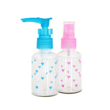 Set de 2 Botellas para Viaje 50 ml