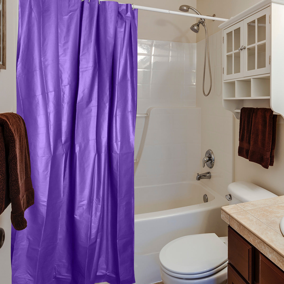 Paquete de 2 Cortinas de Baño