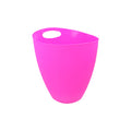 Bote de Plástico con agarradera 7.2L color Rosa