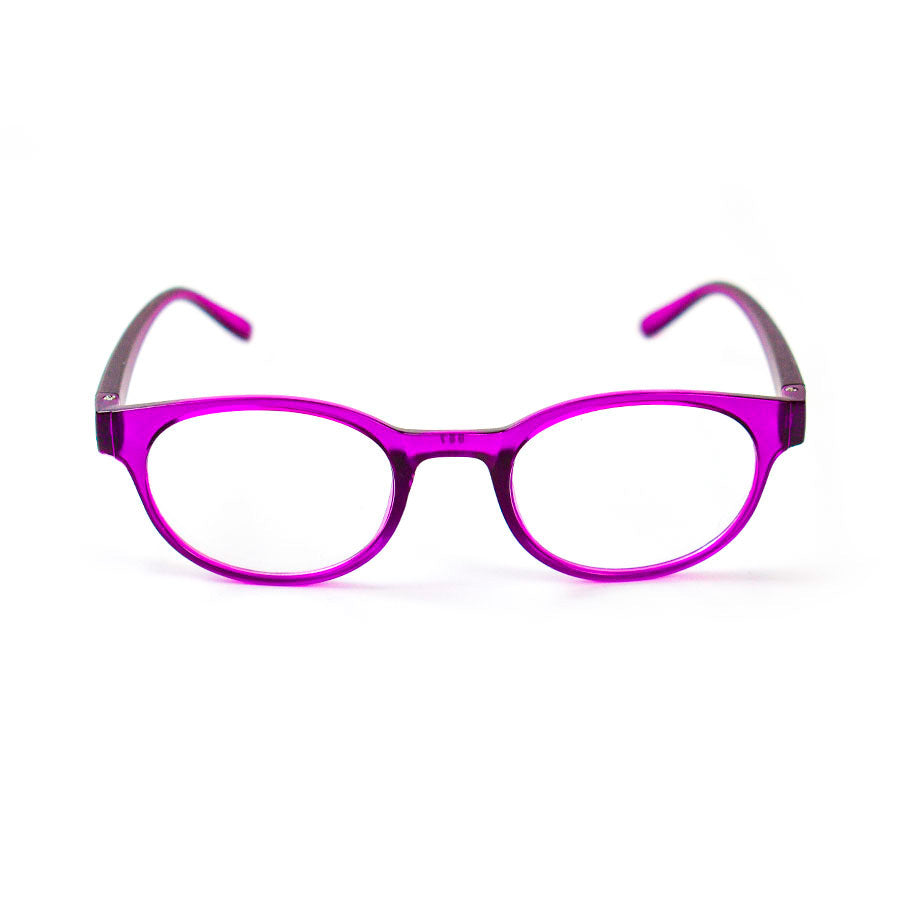 Lente de Lectura Dioptría Color Morado 3 Dioptrías