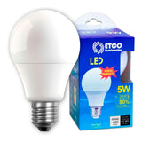 Foco led bulbo 5 watts 1 pz