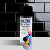 Wow! 3 x 2 Pintura en Aerosol Color Negro Brillante 400ml.