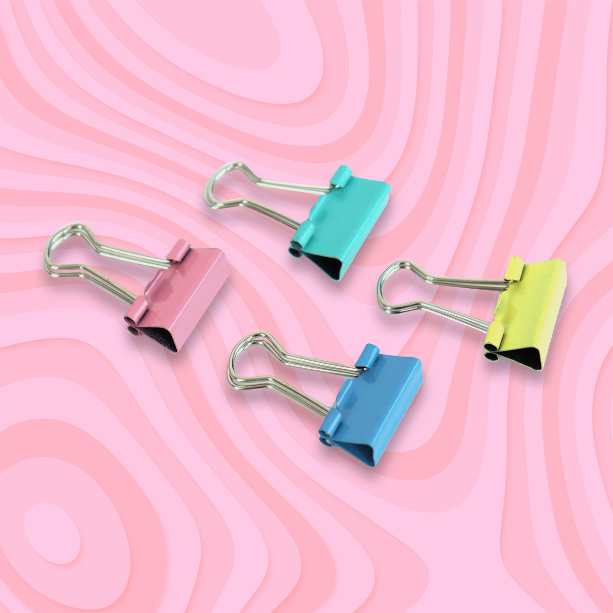 Clips Organizadores Studentz de Colores 8pzas