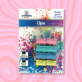 Clips Organizadores Studentz de Colores 8pzas