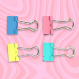 Clips Organizadores Studentz de Colores 8pzas