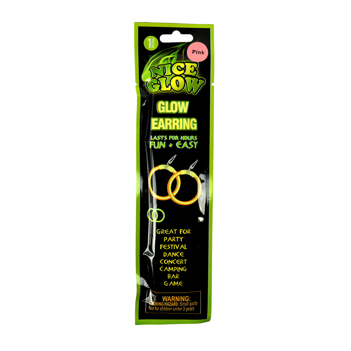 Aretes Neón para Fiesta