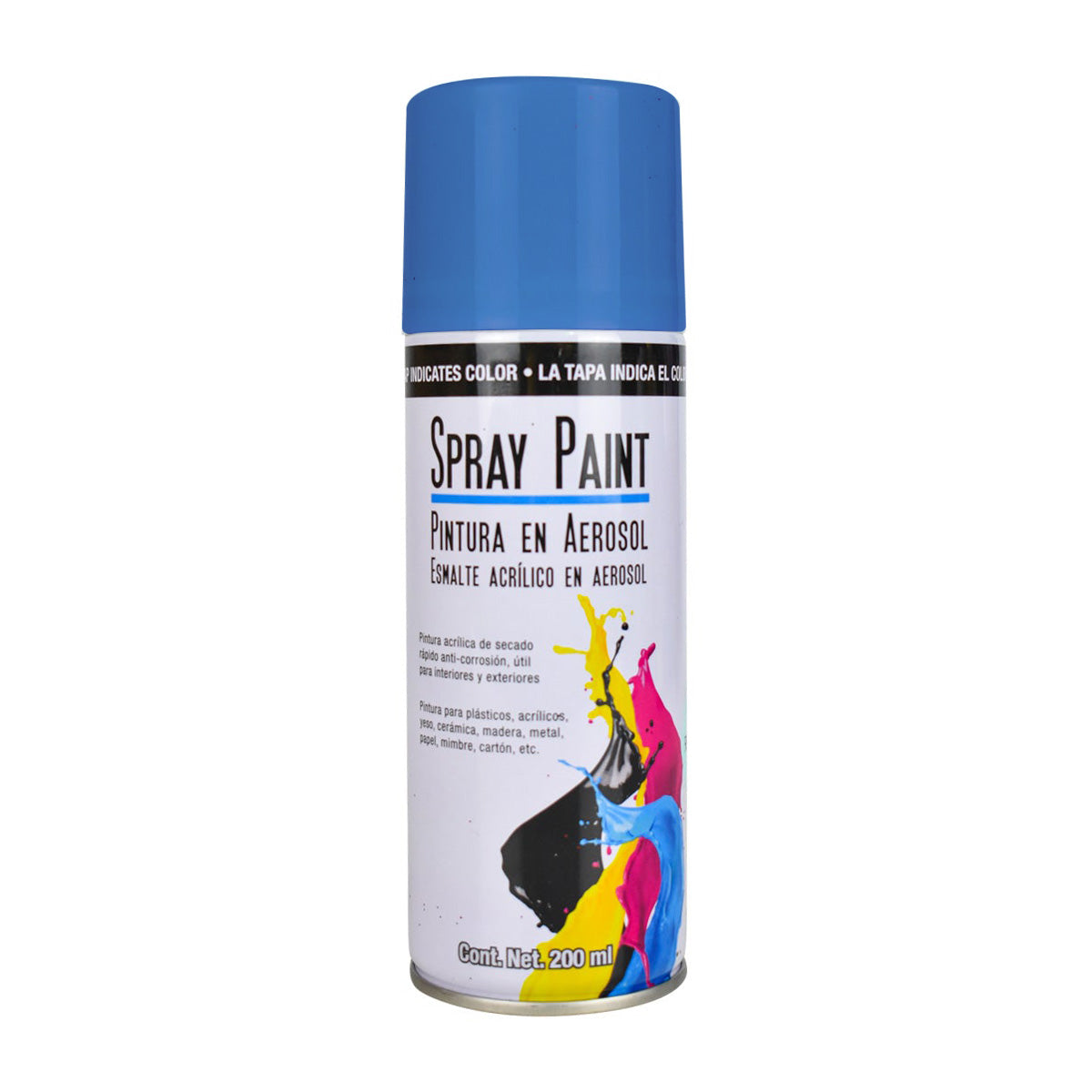 Pintura en Aerosol color Azul 200ml