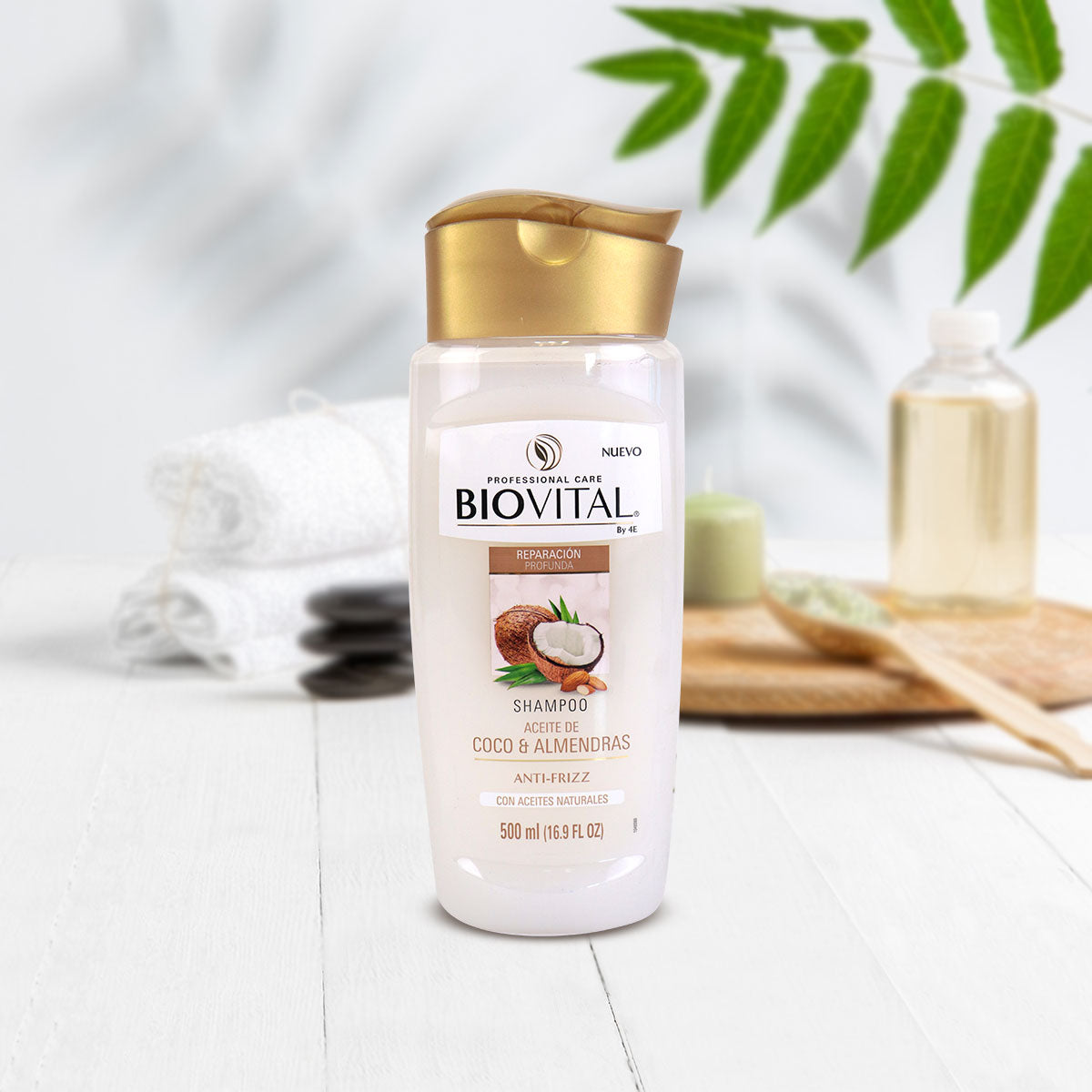 Shampoo BioVital Aceite de Coco y Almendras 500ml